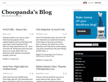 Tablet Screenshot of cboopanda.wordpress.com