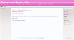 Desktop Screenshot of makeupandbeautyblog.wordpress.com