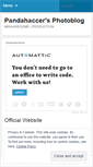 Mobile Screenshot of pandahaccer.wordpress.com