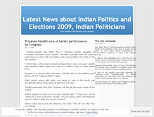 Tablet Screenshot of newsaboutpolitics.wordpress.com