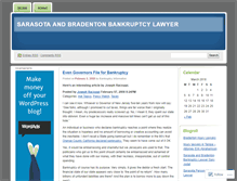 Tablet Screenshot of bradentonbankruptcylawyer.wordpress.com