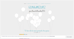 Desktop Screenshot of gilmagamez.wordpress.com