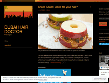 Tablet Screenshot of dubaihairdoctor.wordpress.com