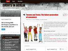 Tablet Screenshot of berlinerbaer.wordpress.com