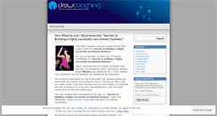 Desktop Screenshot of drewcoaching.wordpress.com