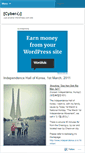 Mobile Screenshot of cybershim.wordpress.com