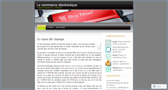 Desktop Screenshot of commerceenligne.wordpress.com