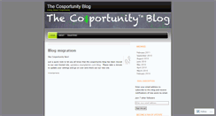 Desktop Screenshot of cosportunity.wordpress.com