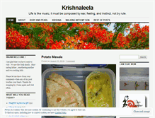 Tablet Screenshot of krishnnaleela.wordpress.com