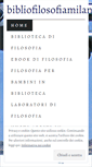 Mobile Screenshot of bibliofilosofiamilano.wordpress.com