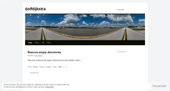 Desktop Screenshot of dolfdijkstra.wordpress.com