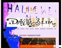 Tablet Screenshot of dakotaslim.wordpress.com