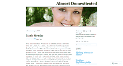 Desktop Screenshot of almostdomesticated.wordpress.com