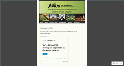 Desktop Screenshot of apicscil13.wordpress.com