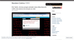 Desktop Screenshot of mandatocoletivo.wordpress.com