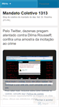 Mobile Screenshot of mandatocoletivo.wordpress.com