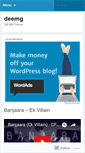 Mobile Screenshot of deemg.wordpress.com