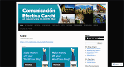 Desktop Screenshot of comunicateccv.wordpress.com