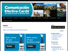 Tablet Screenshot of comunicateccv.wordpress.com