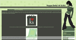 Desktop Screenshot of kappadelta.wordpress.com