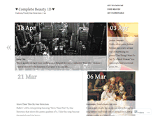 Tablet Screenshot of completebeauty1d.wordpress.com