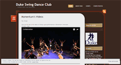 Desktop Screenshot of dukeswing.wordpress.com