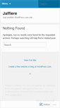 Mobile Screenshot of jaffiere.wordpress.com