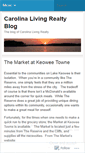 Mobile Screenshot of carolinalivingrealty.wordpress.com