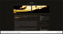 Desktop Screenshot of imaginarycanary.wordpress.com
