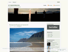Tablet Screenshot of fuertephoto.wordpress.com
