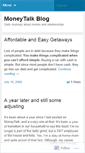 Mobile Screenshot of moneytalk.wordpress.com