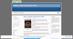 Desktop Screenshot of ebookcomputer.wordpress.com