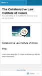 Mobile Screenshot of collablawillinois.wordpress.com