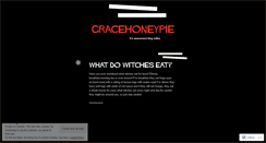 Desktop Screenshot of gracehoneypie.wordpress.com