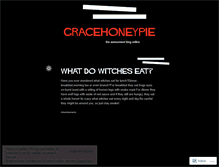 Tablet Screenshot of gracehoneypie.wordpress.com