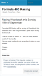 Mobile Screenshot of formula400.wordpress.com