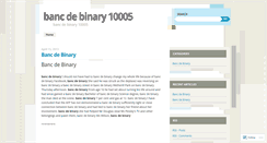 Desktop Screenshot of charter.bancdebinary10005.wordpress.com