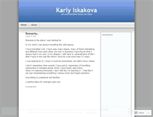 Tablet Screenshot of karlagash.wordpress.com