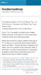 Mobile Screenshot of foodieroadmap.wordpress.com