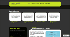 Desktop Screenshot of chuckmullis.wordpress.com