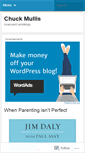 Mobile Screenshot of chuckmullis.wordpress.com