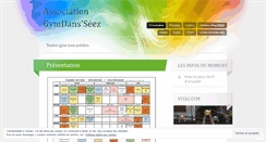 Desktop Screenshot of gymdansseez.wordpress.com