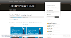 Desktop Screenshot of edbutowsky73.wordpress.com