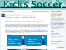 Tablet Screenshot of kickssoccer.wordpress.com