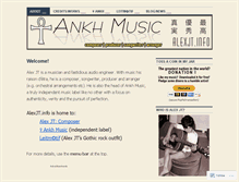 Tablet Screenshot of alexjtcomposer.wordpress.com