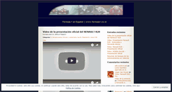 Desktop Screenshot of f1espanol.wordpress.com