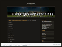 Tablet Screenshot of fciacswcsports.wordpress.com