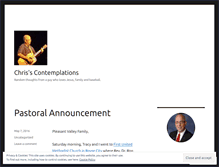 Tablet Screenshot of everchris.wordpress.com