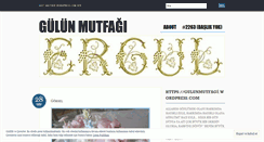 Desktop Screenshot of gulunmutfagi.wordpress.com
