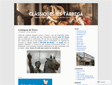 Tablet Screenshot of classiquestarrega.wordpress.com